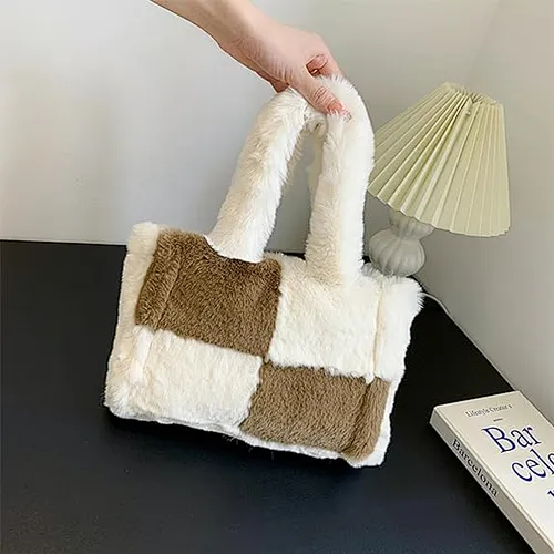 fluffy tote bag